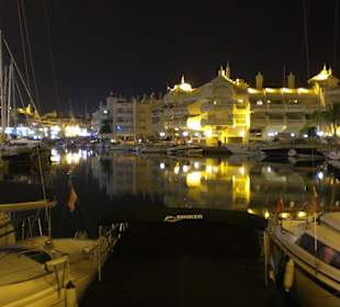 Spät abend am Jachthafen