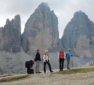 Geführte Wanderung zu den Drei Zinnen