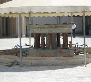 Waschstelle vor dem Gebet