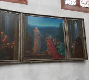 In der Deutschhauskirche in Würzburg-Zellerau