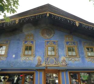 In der Altstadt von Garmisch