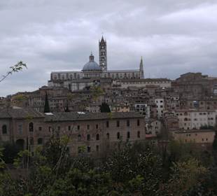 Ausblick auf Siena