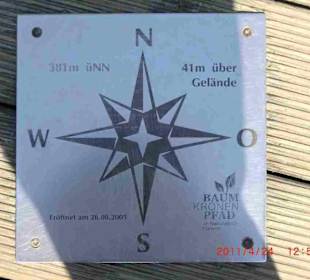 Marker auf dem Turm