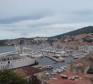 Korcula, widok z wieży