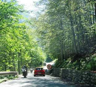 Bei Regen rennt hier das Wasser runter