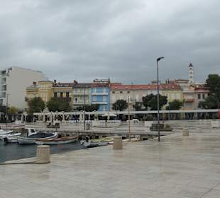 Beim Hafen von Crikvenica