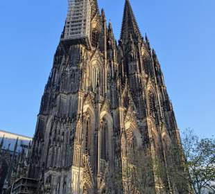 Ansichten des Kölner Doms im Dezember 2019