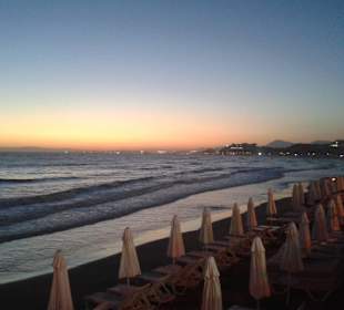 Abends am Strand