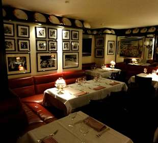 Der Gastraum im Bistro-Flair