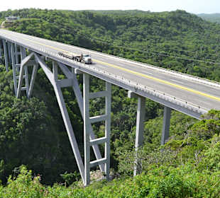Die höchste Brücke von Cuba 