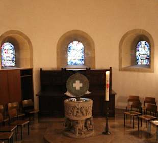 In der Taufkapelle