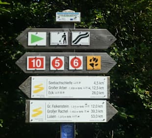 Wanderungen bei Bayerisch Eisenstein