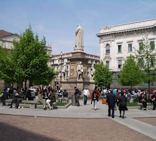 Blick auf die Mailänder Scala