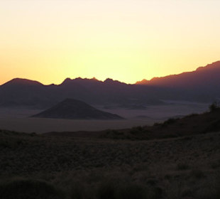 Die Namib am Morgen