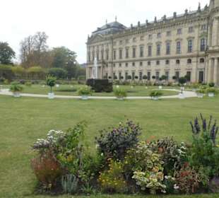 Herbst-Spaziergang im Würzburger Residenzgarten