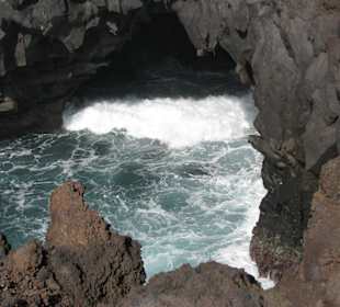 Brandung in einem "Kessel"