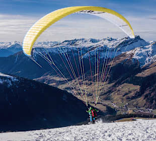 Start vom Jakobshorn