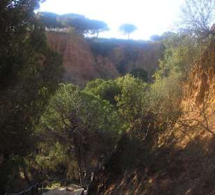Treppen zum Strand am Falesia Mar