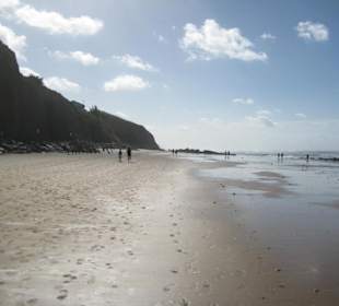 Spaziergang bei Ebbe