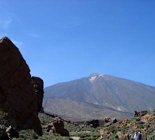 Вид на вулкан