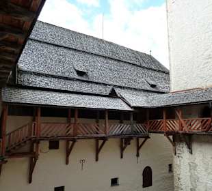 Der Innenraum von Burg Mauterndorf