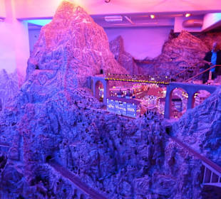 Städtchen nachts in Bergen