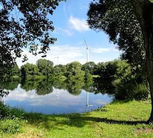 Blick über den Waller Feldmarksee