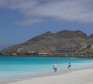 Stadtstrand in Mindelo Kapverden