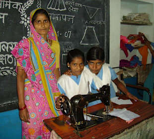 Die Handarbeitslehrerin