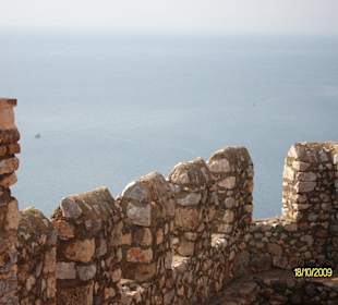 Blick von der Festung aufs Meer 1