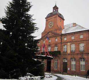 Altstadt Wissembourg im Winter