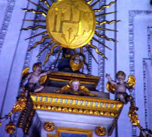 Spitze vom Hauptaltar