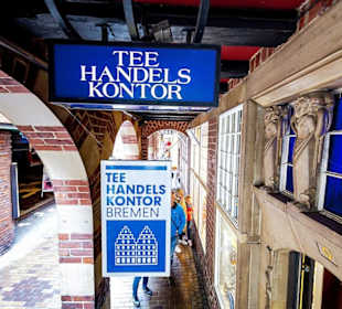 Attraktives Teefachgeschäft in der Böttcherstraße