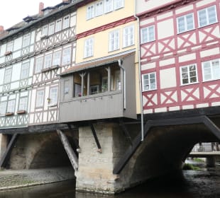 Bei einem Spaziergang durch Erfurt