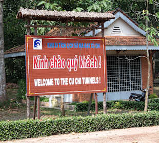 Eingang zu dem Gelände