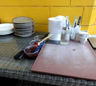 Grillabend in der Brasserie Chapter