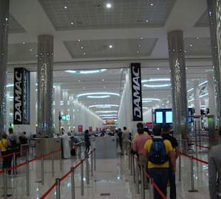 Passkontrolle Flughafen Dubai