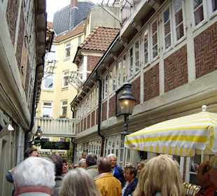 Blick in die Kramer Witwen Wohnungen