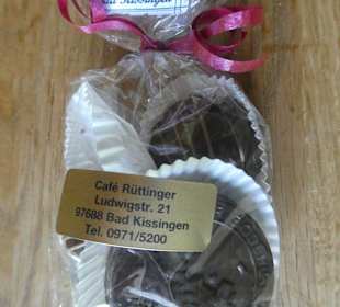 Leckereien vom Café Rüttinger in Bad Kissingen