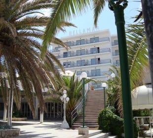 Rückansicht Hotel Bellamar