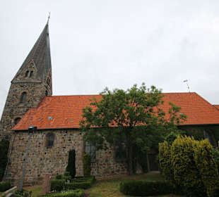 Fischerkirche Borby von Süden