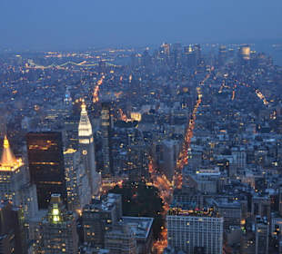 Blick vom Empire State Building