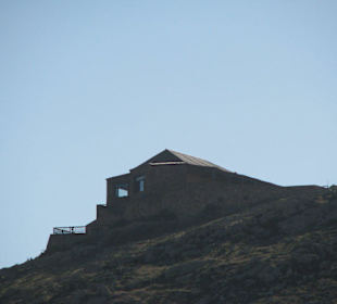 Blick zum Aussichtspunkt 