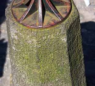 Erdpfosten beim Löwenhaus 