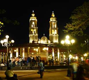 Zentrale Plaza während Show