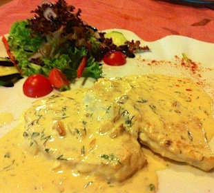 Pez Espada salsa de Eneldo - Schwertfisch in Di