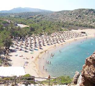 Vai, der Palmenstrand