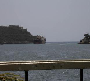 El Morro aus Bucht fotografiert