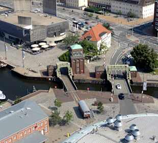 Blick von der Aussichtsplattform Sail City