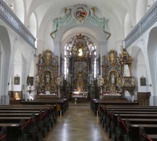 Scheinfeld: Blick in die Kirche Mariä Himmelfahrt